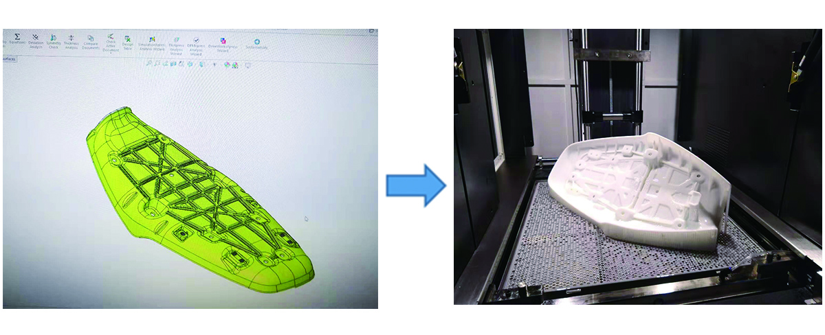 SLA 3D打印助力摩托車零部件制造